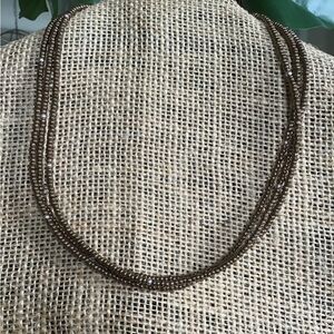 Silpada three strand necklace